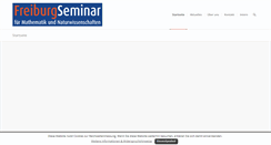 Desktop Screenshot of freiburg-seminar.de